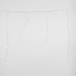 Бахрома светодиодная 2м 48 светодиодов Теплый Провод прозрачный ULD-B2005-048/DTA WARM WHITE IP20