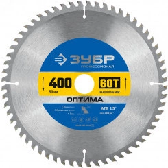 Диск пильный по дереву Оптима 400 x 50мм 60Т Диск пильный по дереву Оптима 400 x 50мм 60Т
