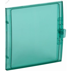 Дверца для корпуса пластикового КМПн-24 IP65 зеленая прозрачная TEKFOR