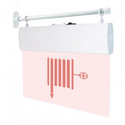 Оповещатель световой (пиктограмма) (торцевое крепление)