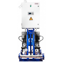 Насосная станция повышения давления ОМНИ Гидро В1 2хCDM5-3-Ч на базе 2-х вертикальных насосных агрегатов