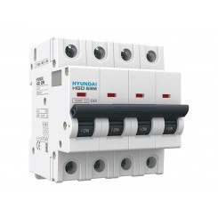 Выключатель автоматический модульный четырехполюсный 32А C 6кА Standard HGD