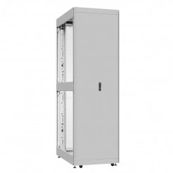 Шкаф серверный 52U 800х1200 передняя дверь: одностворчатая перфорированная IP20. задняя дверь: двустворчатая перфорированная IP20. боковые панели: без. цвет: серый RAL7035 