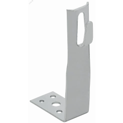 Держатель проводника круглого 6-8мм угловой h=150мм оцинкованная сталь IEK Держатель проводника круглого 6-8мм угловой h=150мм оцинкованная сталь IEK