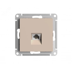 ATLASDESIGN РОЗЕТКА телефонная RJ11, механизм, ПЕСОЧНЫЙ ATLASDESIGN РОЗЕТКА телефонная RJ11, механизм, ПЕСОЧНЫЙ