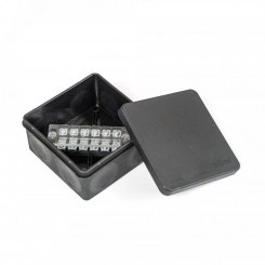 Коробка распределительная двухкомпонентная (HF) в комплекте с 6-кл. зажимами, сечение до 2,5 мм?, 100х100х50 черная Коробка распределительная двухкомпонентная (HF) в комплекте с 6-кл. зажимами, сечение до 2,5 мм?, 100х100х50 черная