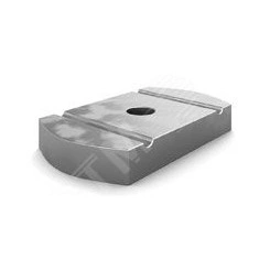 Гайка канальная М10, толщ. 8,0 мм, гальван. цинк