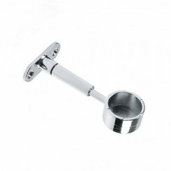 Крепление труб к стене регулируемое торцевое. хром (1 шт) - пакет Tech-Krep Крепление труб к стене регулируемое торцевое. хром (1 шт) - пакет Tech-Krep