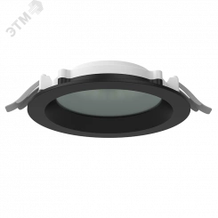 Светильник светодиодный DL-01 Pro 160 мм 25 Вт 3000 К CRI90 176x51 мм IP65/40 RAL9005 черный муар с защитным силикатным стеклом аварийный автономный постоянного действия Светильник светодиодный DL-01 Pro 160 мм 25 Вт 3000 К CRI90 176x51 мм IP65/40 RAL9005 черный муар с защитным силикатным стеклом аварийный автономный постоянного действия