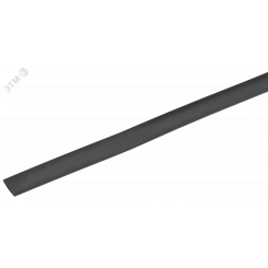 Трубка термоусадочная ТТУ 8/4 черная 1м GENERICA
