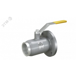 Кран шаровой стальной цельносварной комбинированный стандартнопроходной DN65 PN16 муфта/фланец Кран шаровой стальной цельносварной комбинированный стандартнопроходной DN65 PN16 муфта/фланец