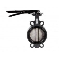 Затвор дисковый поворотный ЗДМ 05.16.65 PN16 DN 65 корпус GG25 диск - нержавеющая сталь AISI316 уплотнение EPDM Затвор дисковый поворотный ЗДМ 05.16.65 PN16 DN 65 корпус GG25 диск - нержавеющая сталь AISI316 уплотнение EPDM