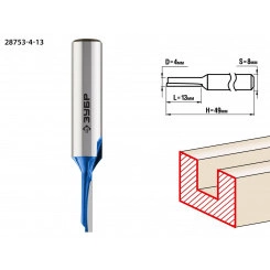Фреза пазовая прямая 4x13мм, хвостовик 8мм Фреза пазовая прямая 4x13мм, хвостовик 8мм