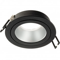 Светильник встраиваемый, ARTIN, скрытая лампа, круг, 92х92х40мм, монтажное отверстие 80х80мм, GU5.3, алюминий, черный, 51416 9, Ritter