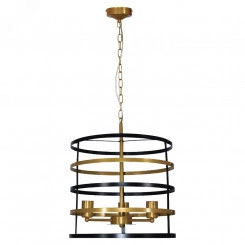 Светильник Абелла 231 черн. зол. НСБ 01-3х60-167 Е27 ИМ подвесной Светильник Абелла 231 черн. зол. НСБ 01-3х60-167 Е27 ИМ подвесной