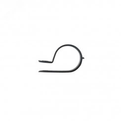 Скоба под винт 20 мм, черная (50 шт/уп)