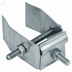 Держатель проводника круглого 6-10мм для конструкций h=70мм оцинкованная сталь HDZ IEK