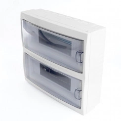 Бокс настенный 24 модуля, пластик, IP20, серия Standart (КНО-24Д), EBX50-3/24-20