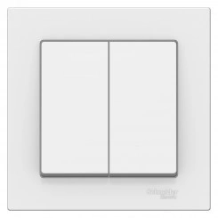 ATLASDESIGN 2-клавишный ВЫКЛЮЧАТЕЛЬ, сх.5, 10АХ, в сборе, ЛОТОС ATLASDESIGN 2-клавишный ВЫКЛЮЧАТЕЛЬ, сх.5, 10АХ, в сборе, ЛОТОС