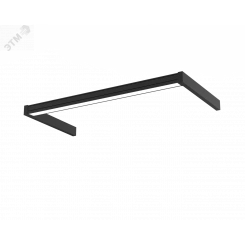 Светильник светодиодный Св-к Integral 18Вт CRI90 4000К 1,2м IP40 черный