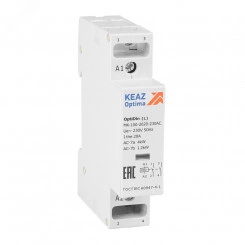 Контактор модульный OptiDin MK-100-2020-230AC (L) Контактор модульный OptiDin MK-100-2020-230AC (L)
