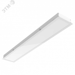 Cветильник cветодиодный G350 2.0 для гипсокартонных потолков 1200х300х67 мм 30 Вт 4000 К монтажный размер 1175х273 мм с рассеивателем опал аварийный автономный постоянного действия