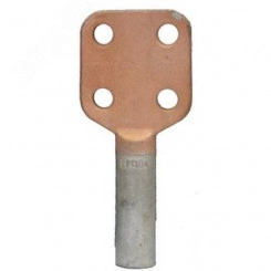 Зажим аппаратный прессуемый алюминиевый  А4А-120Т