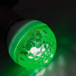 Лампа уличная строб E27 D50мм зеленый