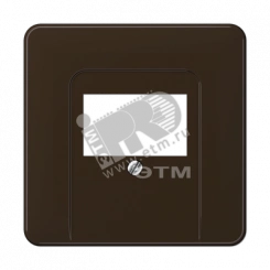 Крышка для ТАЕ розетки  коричневая