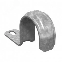 Скоба кабельная однолапковая 14-15, толщ. 1,0 мм, гальван. цинк Скоба кабельная однолапковая 14-15, толщ. 1,0 мм, гальван. цинк