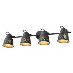 Светильник настенно-потолочный спот Rivoli Kalma 7059-704 4 х Е27 40 Вт поворотный с выключателем Светильник настенно-потолочный спот Rivoli Kalma 7059-704 4 х Е27 40 Вт поворотный с выключателем