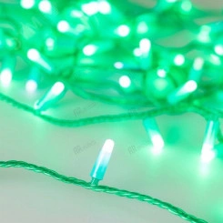 Гирлянда светодиодная декоративная ARD-STRING-CLASSIC-10000-GREEN-100LED-MILK-FLASH Green (230V, 7W) (ARDCL, IP65)