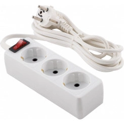 Удлинитель ENGY 'Премиум' 10м/3роз. (ПВС 2х0,75) черный