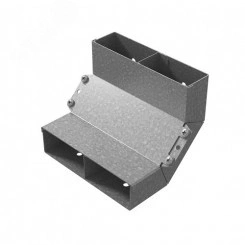 Угол вертикальный внутренний двухканальный 190х48 Угол вертикальный внутренний двухканальный 190х48