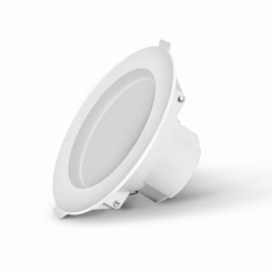 Светильник светодиодный встраиваемый ДВО-9вт 700 Лм 3000К круг белый монтажный d95 мм 126x126x54 мм функция шагового диммирования 100-50-15% Gauss