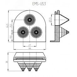 Кабельный ввод EMS-US3