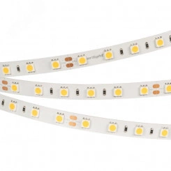 Лента RT 2-5000 24V Warm2400 2x (5060, 300 LED, LUX) (Arlight, 14.4 Вт/м, IP20)