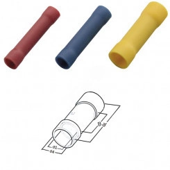 Соединитель стыковой изолированный 4-6  ПВХ (упак. 100 шт.)