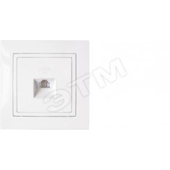 Беларусь Розетка телефонная скрытая ТР4-048 Беларусь Розетка телефонная скрытая ТР4-048