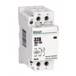 Контактор модульный МК-103 1НО+1НЗ 32А 230В SchE 18072DEK Контактор модульный МК-103 1НО+1НЗ 32А 230В SchE 18072DEK