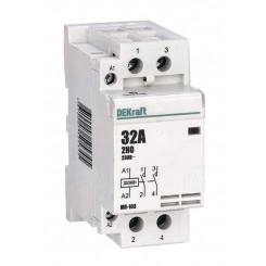 Контактор модульный МК-103 2НО 32А 230В SchE 18071DEK Контактор модульный МК-103 2НО 32А 230В SchE 18071DEK