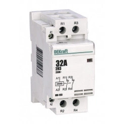 Контактор модульный МК-103 2НЗ 40А 230В SchE 18080DEK Контактор модульный МК-103 2НЗ 40А 230В SchE 18080DEK