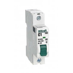 Выключатель автоматический модульный 1п C 1А 6кА ВА-103 SchE 12264DEK Выключатель автоматический модульный 1п C 1А 6кА ВА-103 SchE 12264DEK