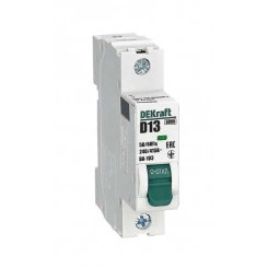 Выключатель автоматический модульный 1п D 13А 6кА ВА-103 SchE 12336DEK