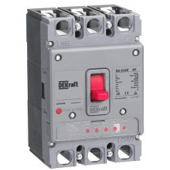 Выключатель автоматический 3п 250А 50кА ВА-333E электрон. расцеп. SchE 22502DEK