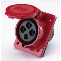 Розетка щитовая СП 424 32А 3P+PE 380В IP44 РЩ-102 SchE 26054DEK Розетка щитовая СП 424 32А 3P+PE 380В IP44 РЩ-102 SchE 26054DEK