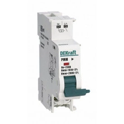 Расцепитель макс. мин. напряжения 280В 161В для ВА-101 нов. SchE 18106DEK Расцепитель макс. мин. напряжения 280В 161В для ВА-101 нов. SchE 18106DEK