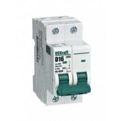 Выключатель автоматический модульный 2п D 50А 6кА ВА-103M без теплозащиты SchE 12552DEK