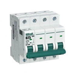 Выключатель автоматический модульный 4п D 32А 6кА ВА-103M без теплозащиты SchE 12568DEK