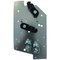 Механизм блокировки 2-х выкатных воздуш. авт. выкл. при помощи тросов SchE 21810DEK